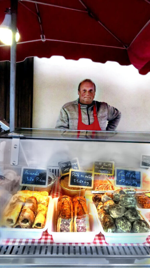 Chez L'Auvergnat, boucherie d'Auvergne présente sur les marchés en Haute-Savoie